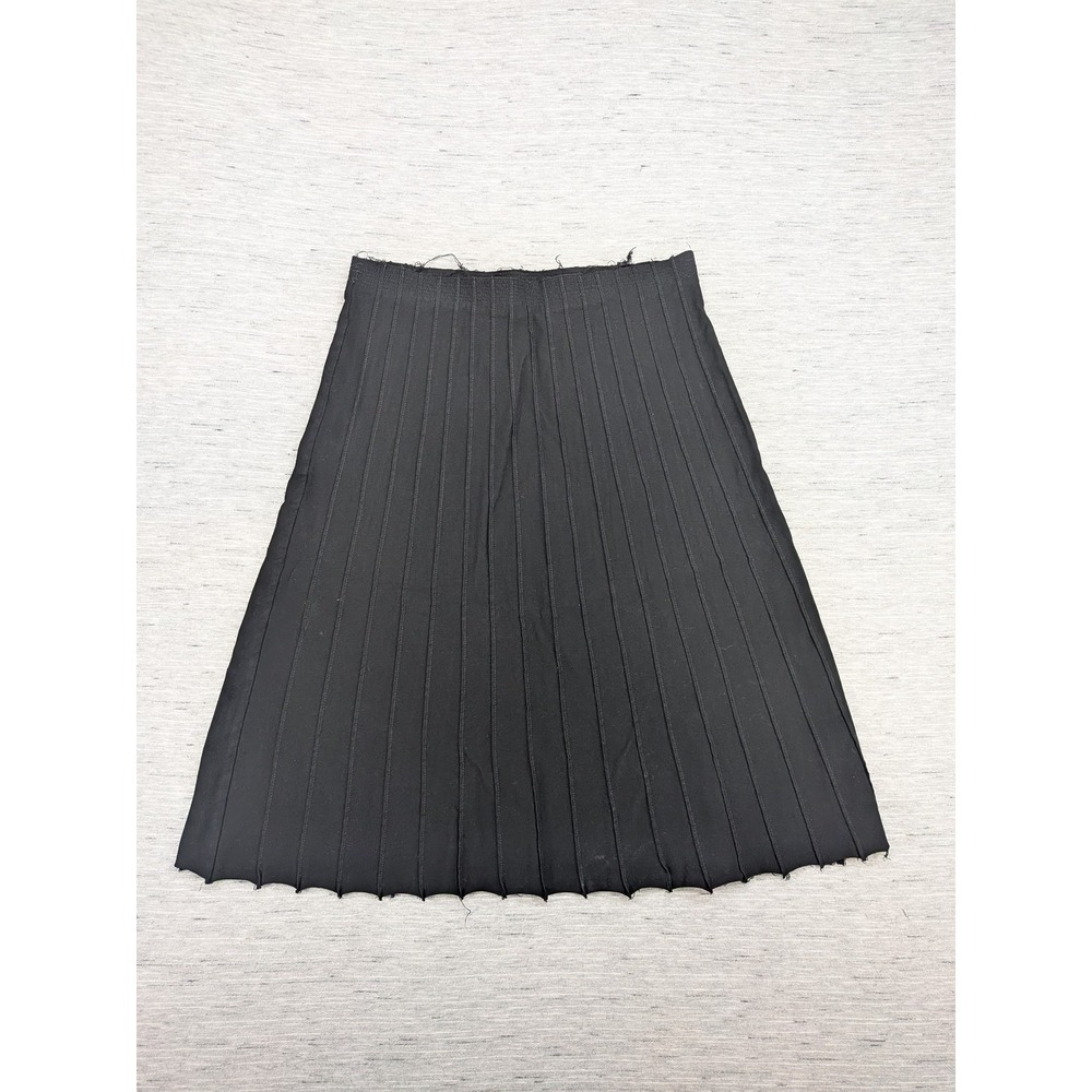 Eileen Fisher Skirt Womens XS Pleated Viscose Nylon‎ Spandex Minimalist Timeless